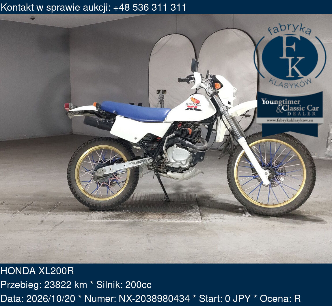 HONDA XL200R  - zdjęcie 2