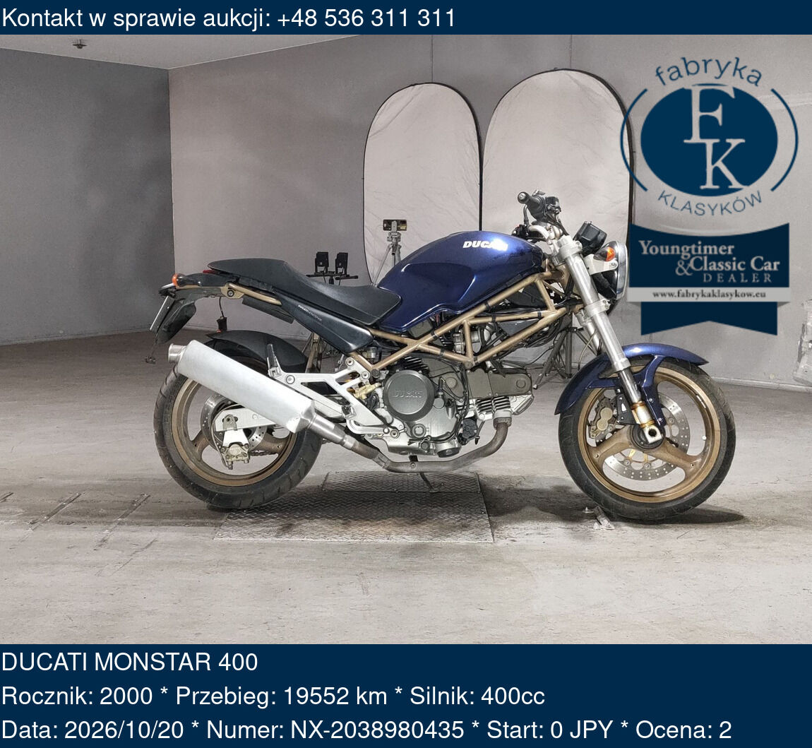 DUCATI MONSTAR 400 2000 - zdjęcie 2