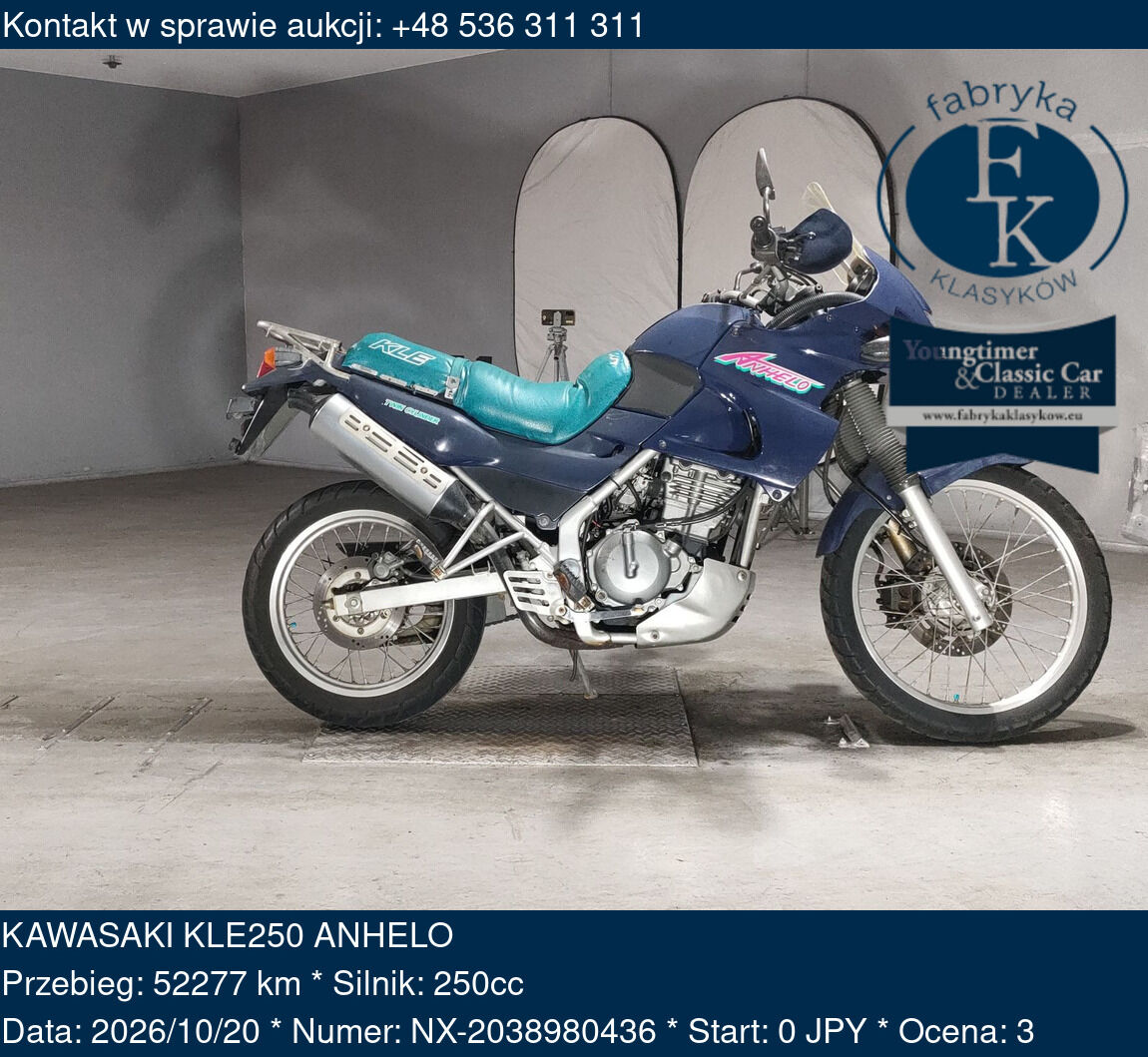 KAWASAKI KLE250 ANHELO  - zdjęcie 2