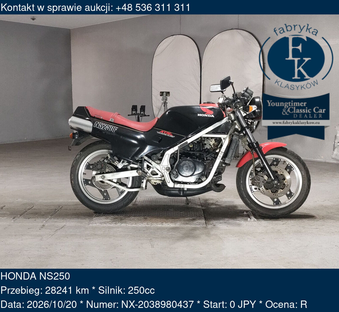 HONDA NS250  - zdjęcie 2