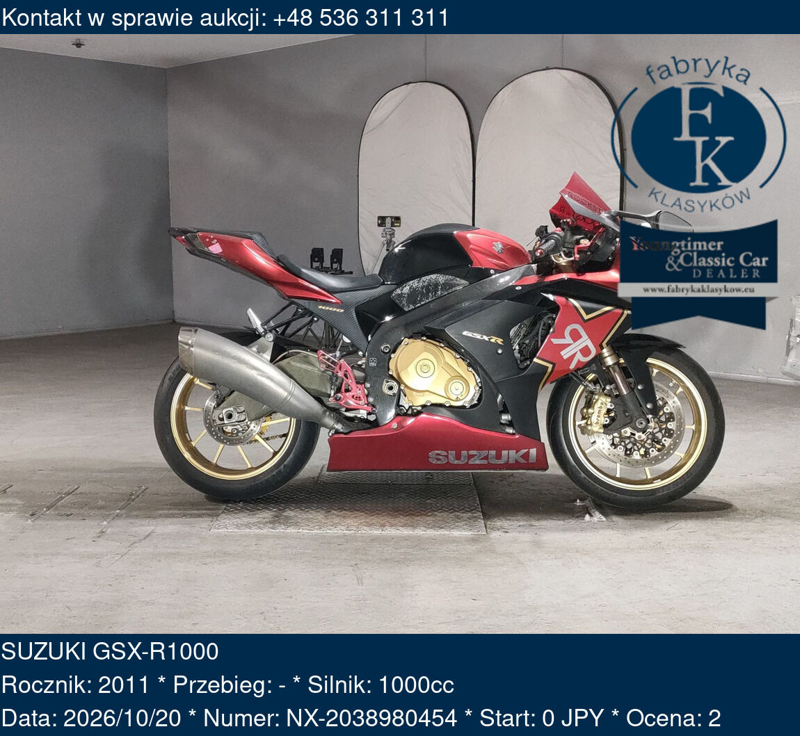SUZUKI GSX-R1000 2011 - zdjęcie 2