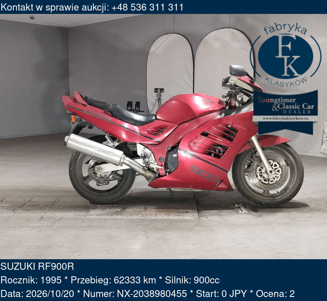SUZUKI RF900R 1995 - zdjęcie 2
