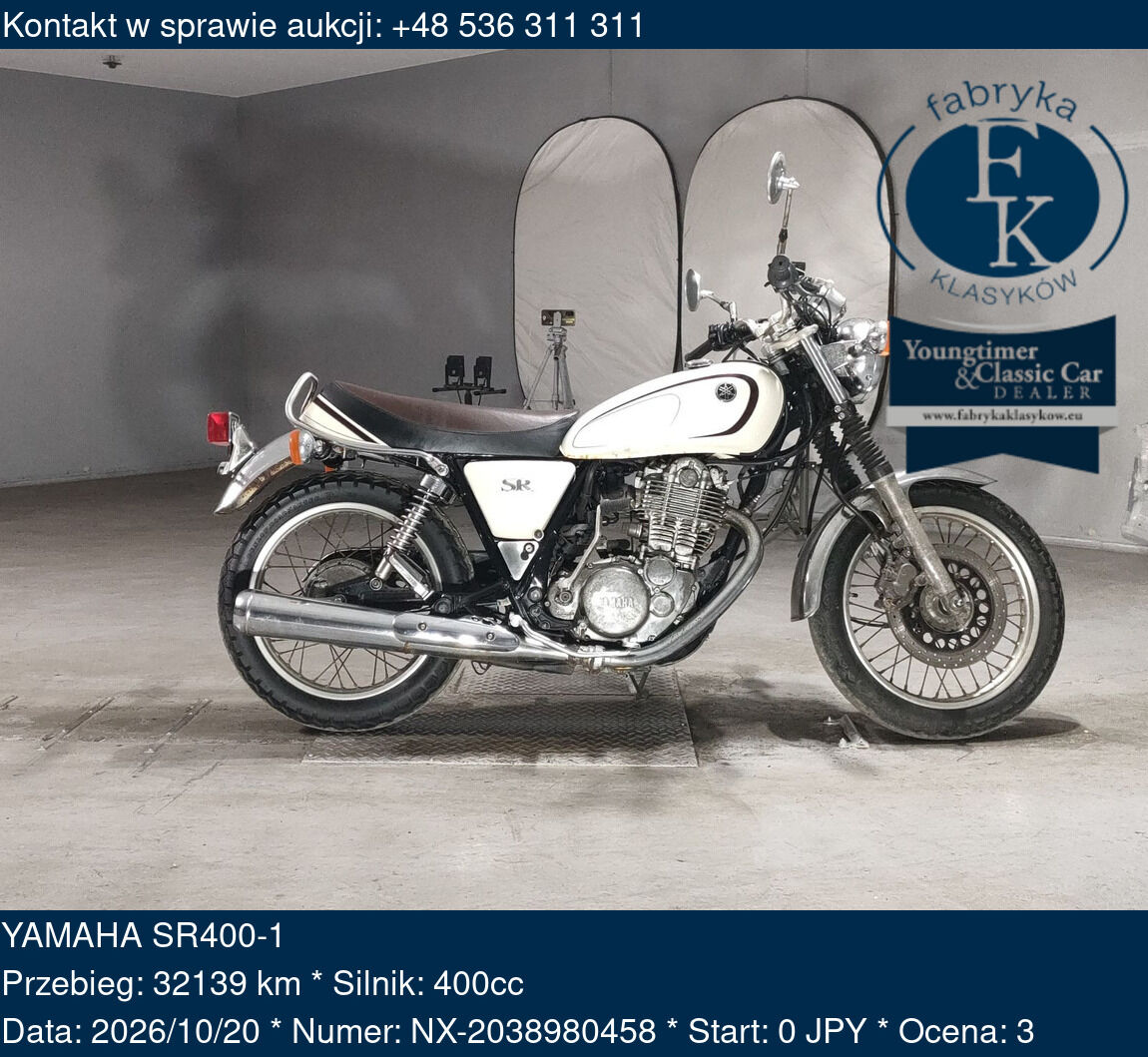 YAMAHA SR400-1  - zdjęcie 2