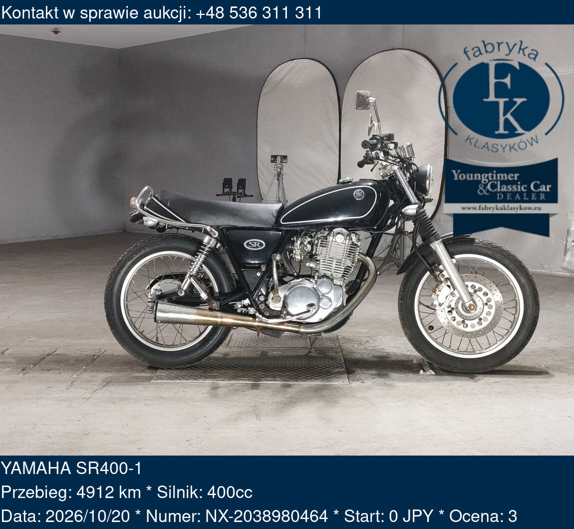 YAMAHA SR400-1  - zdjęcie 2