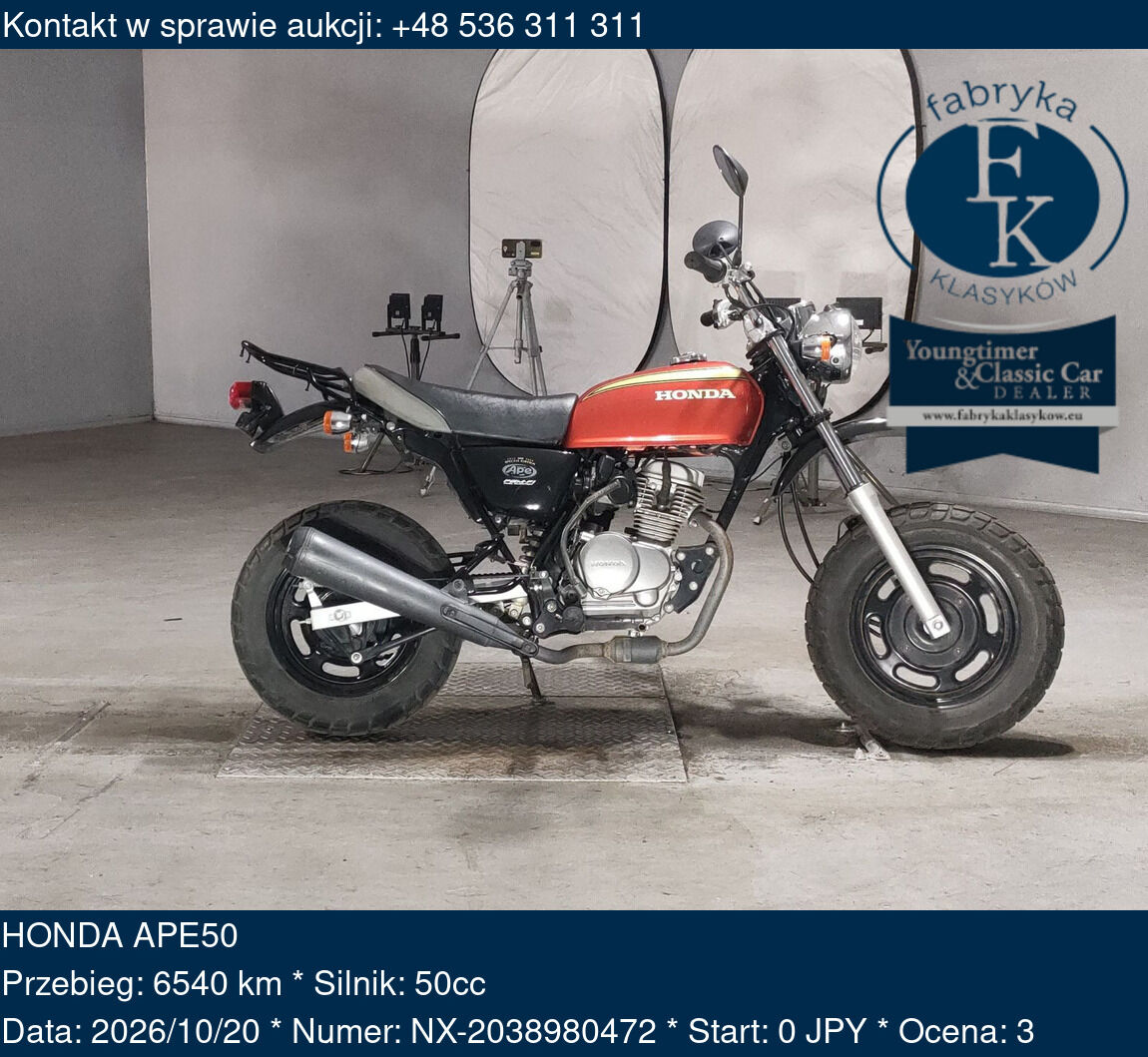 HONDA APE50  - zdjęcie 2