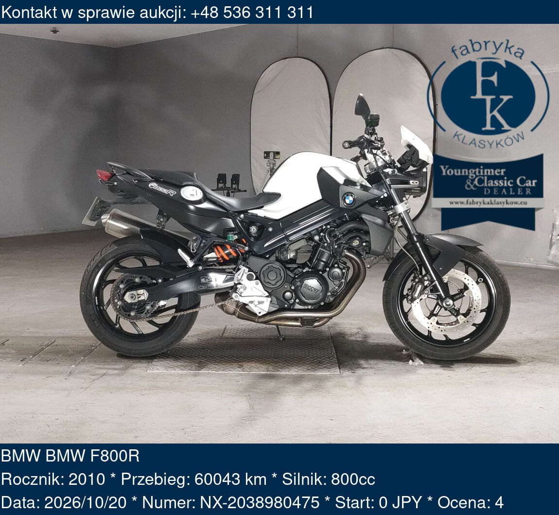 BMW BMW F800R 2010 - zdjęcie 2