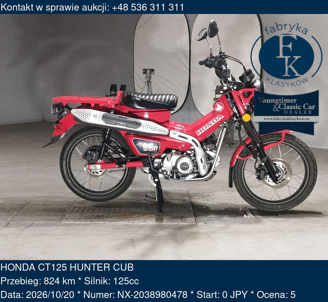HONDA CT125 HUNTER CUB  - zdjęcie 2