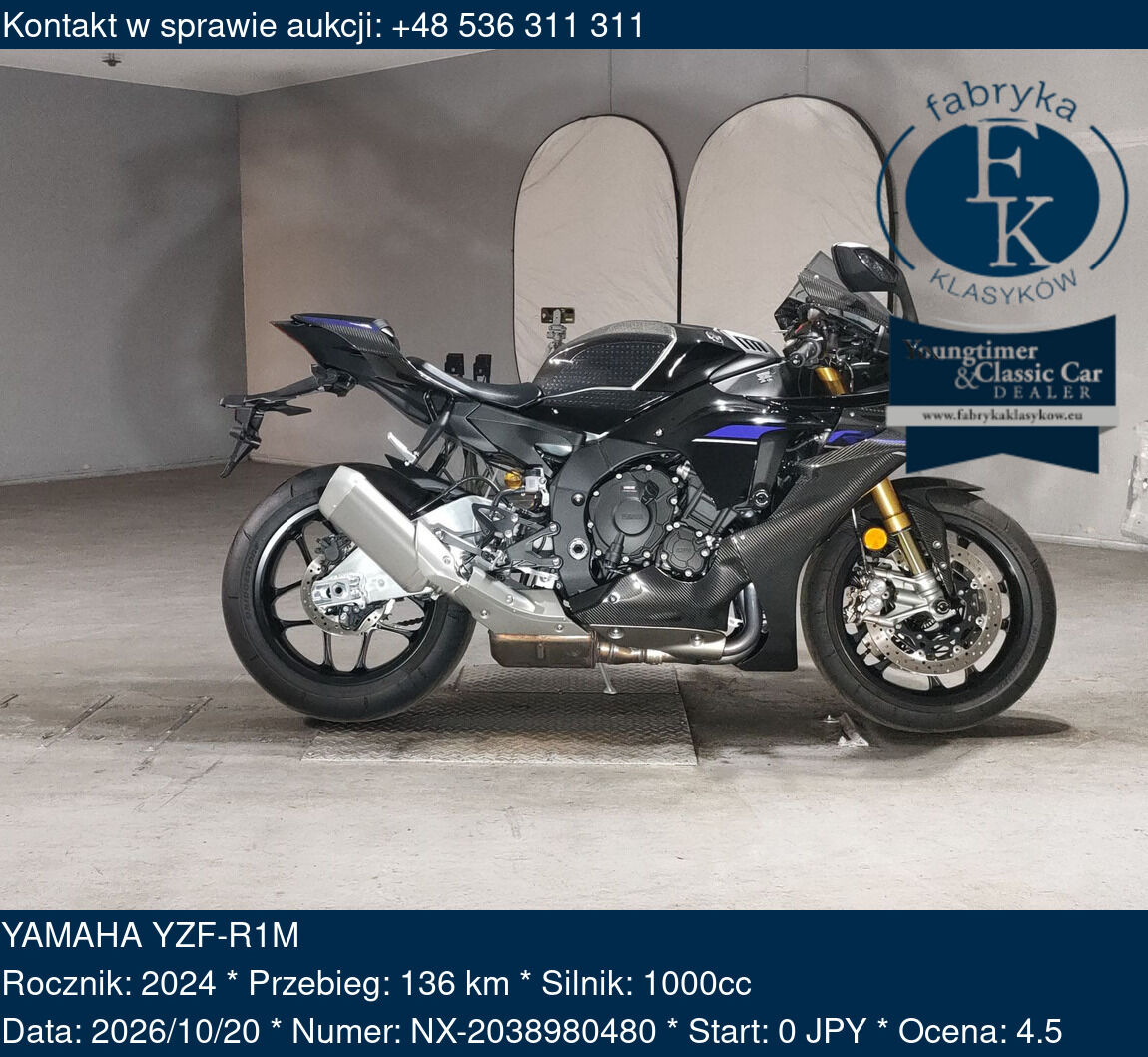 YAMAHA YZF-R1M 2024 - zdjęcie 2