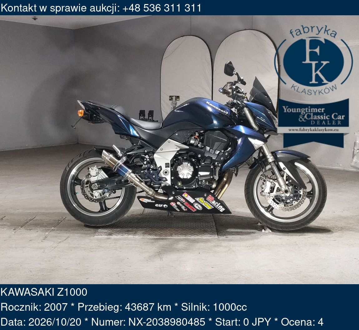 KAWASAKI Z1000 2007 - zdjęcie 2