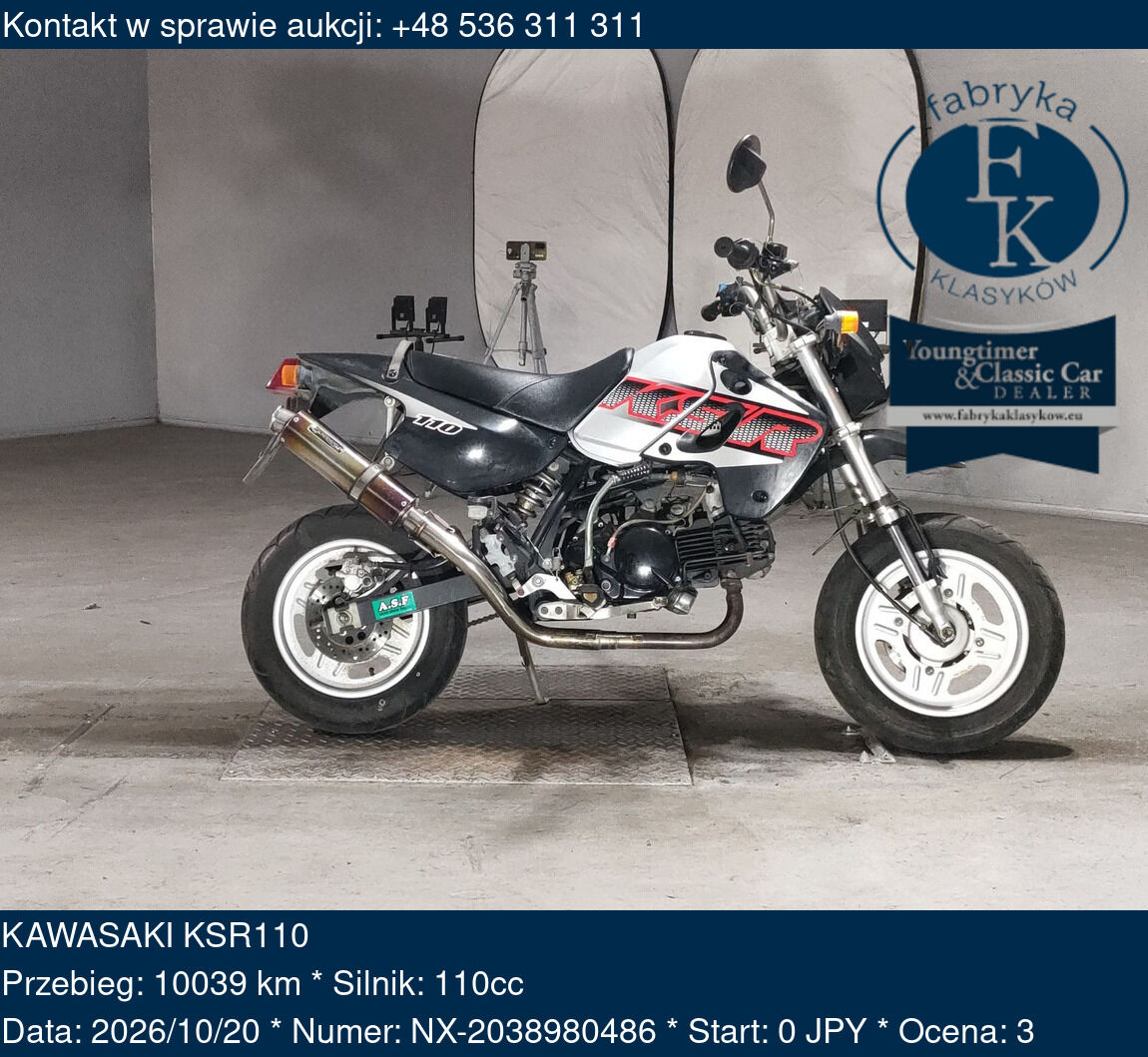 KAWASAKI KSR110  - zdjęcie 2