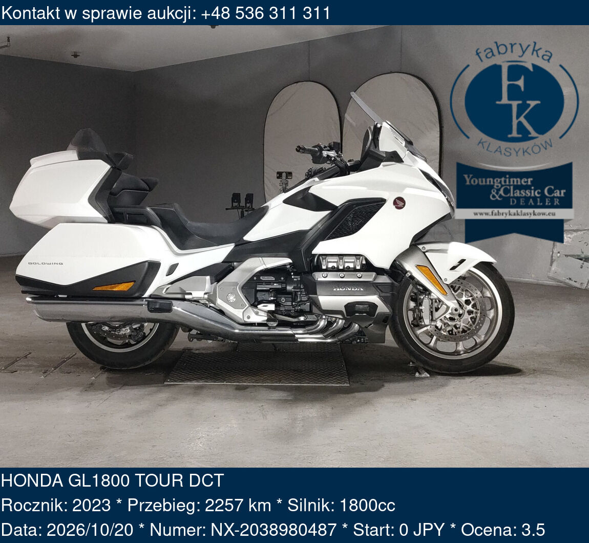 HONDA GL1800 TOUR DCT 2023 - zdjęcie 2