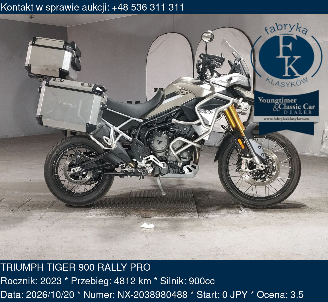 TRIUMPH TIGER 900 RALLY PRO 2023 - zdjęcie 2