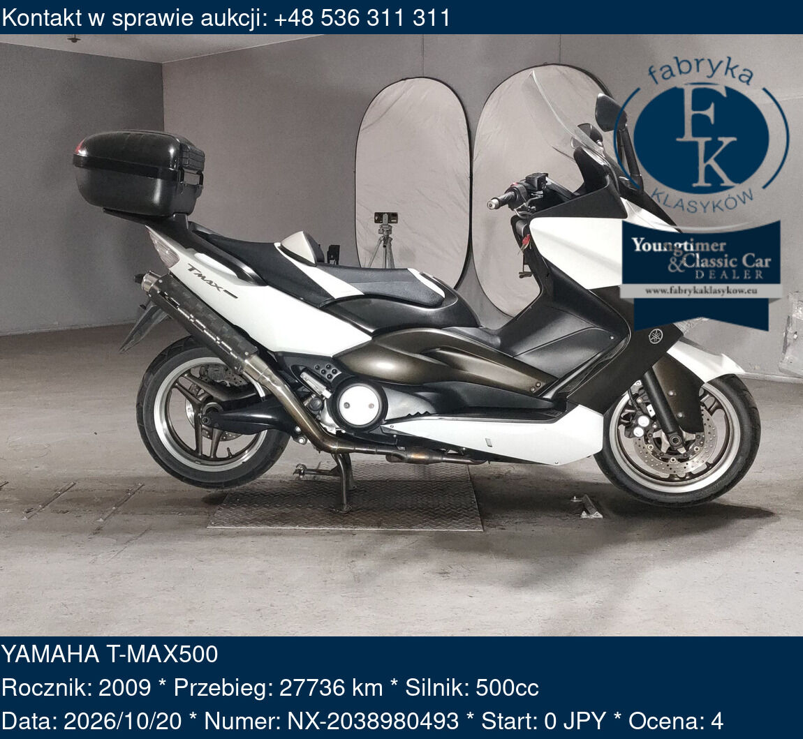 YAMAHA T-MAX500 2009 - zdjęcie 2