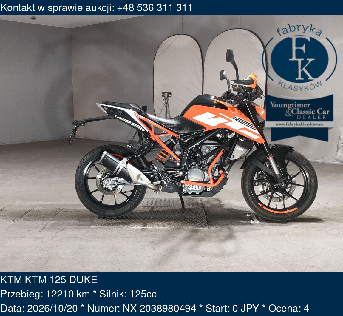 KTM KTM 125 DUKE  - zdjęcie 2