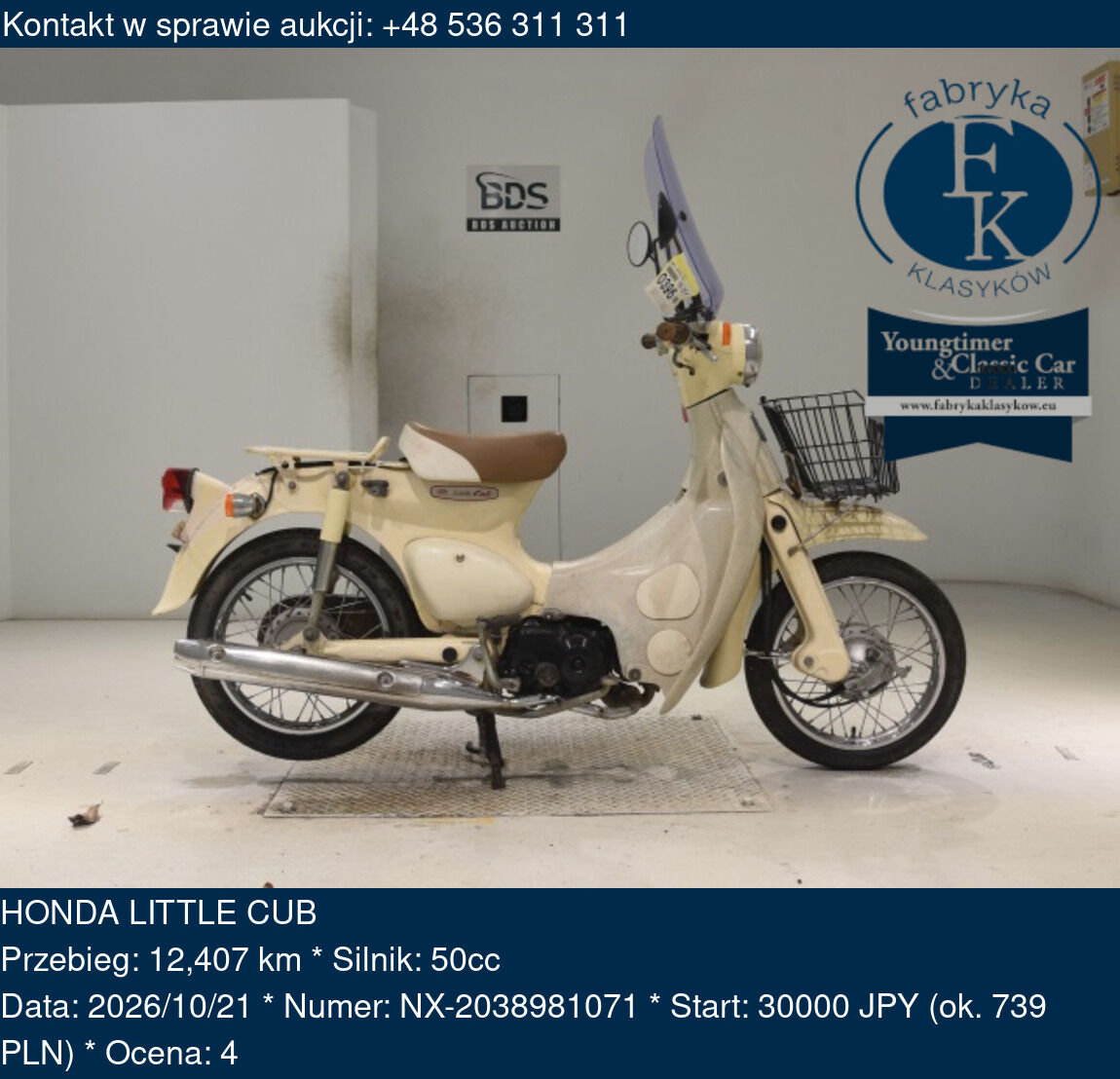 HONDA LITTLE CUB  - zdjęcie 2