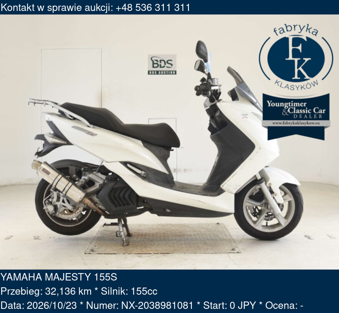YAMAHA MAJESTY 155S  - zdjęcie 50