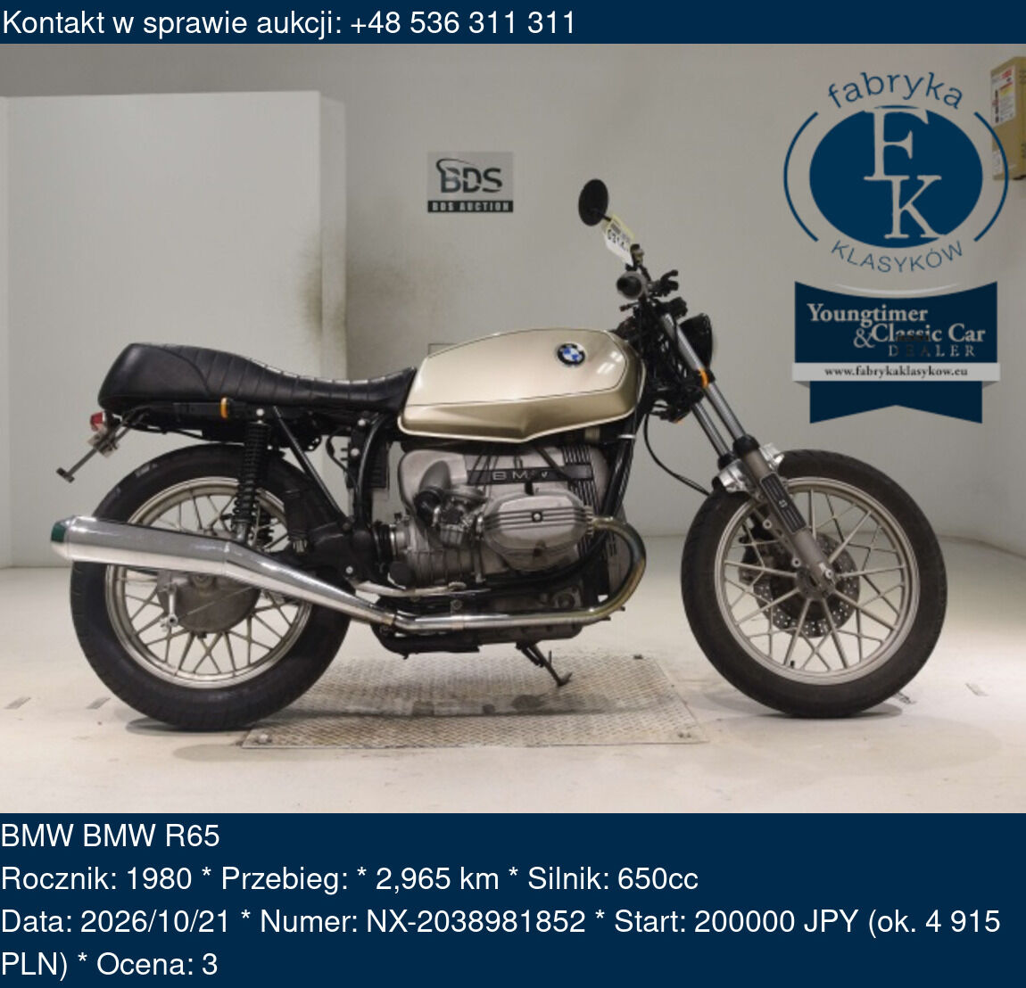 BMW BMW R65 1980 - zdjęcie 2