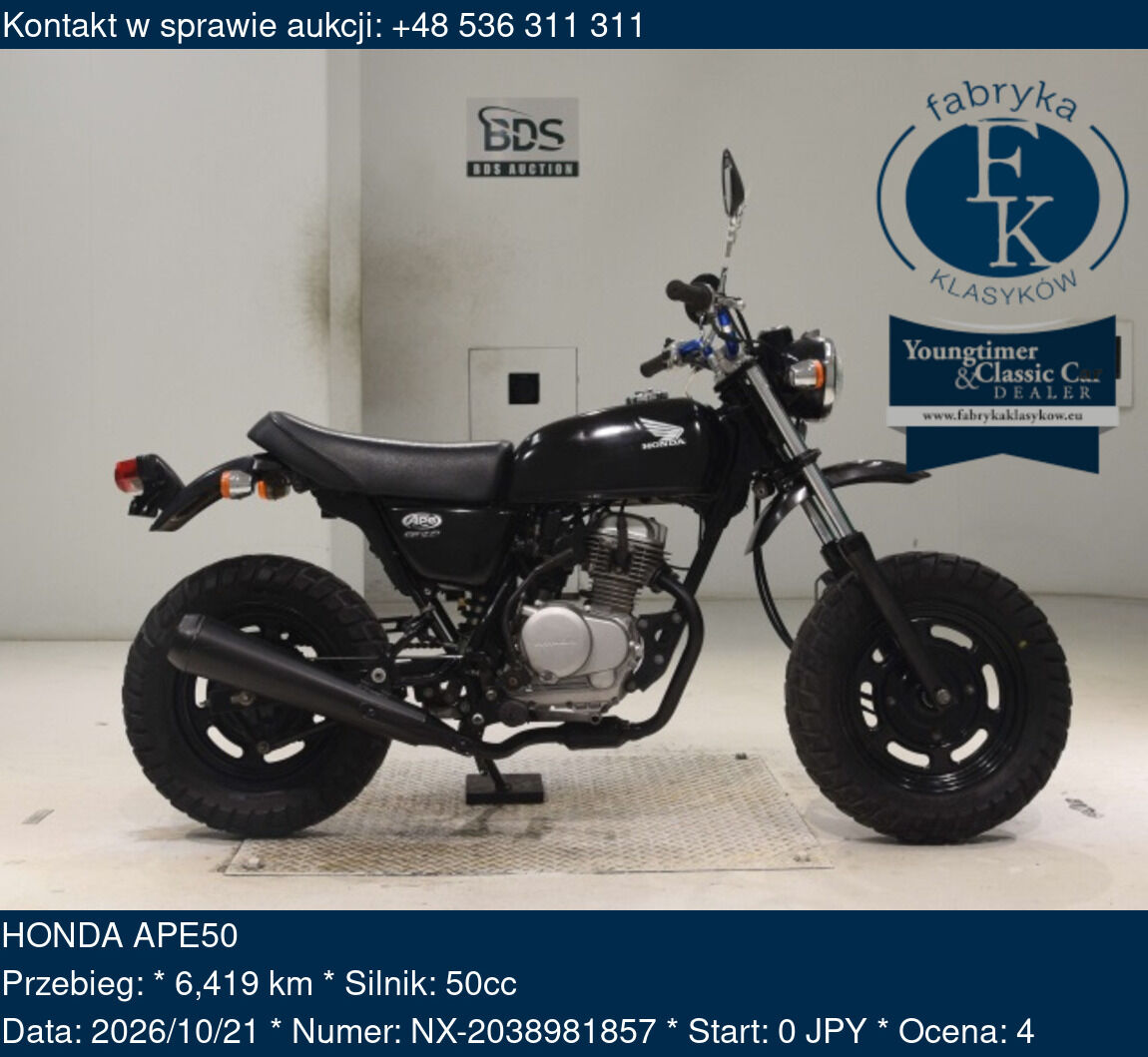 HONDA APE50 - zdjęcie 2