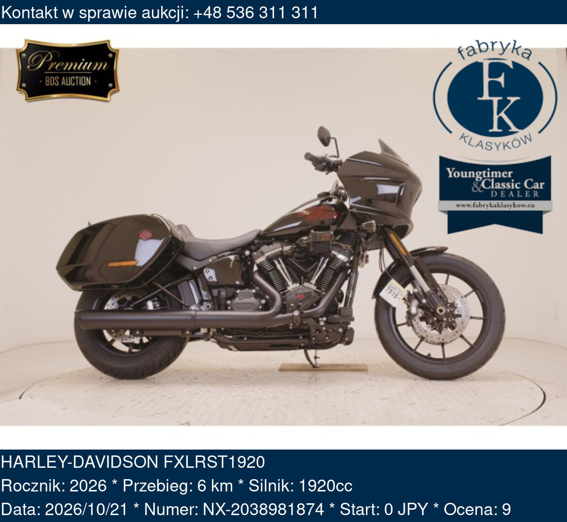 HARLEY-DAVIDSON FXLRST1920 2026 - zdjęcie 2