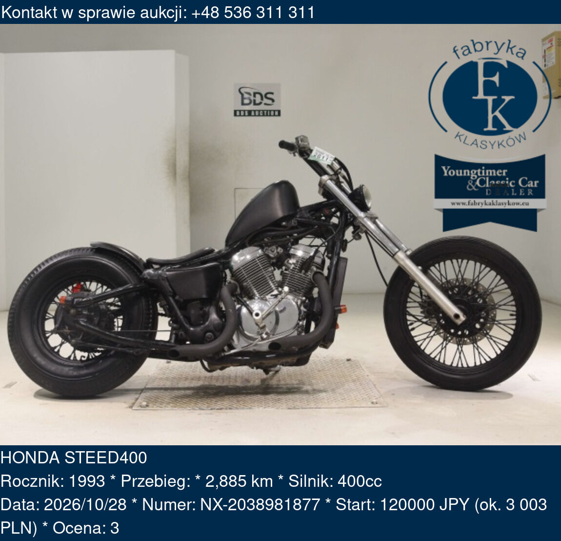 HONDA STEED400 1993 - zdjęcie 2