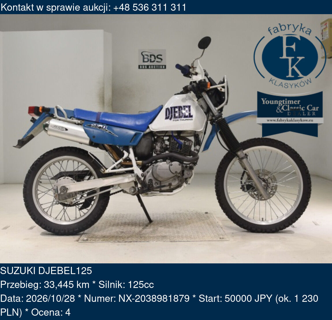 SUZUKI DJEBEL125  - zdjęcie 2
