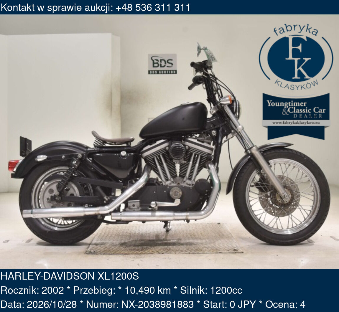 HARLEY-DAVIDSON XL1200S 2002 - zdjęcie 2