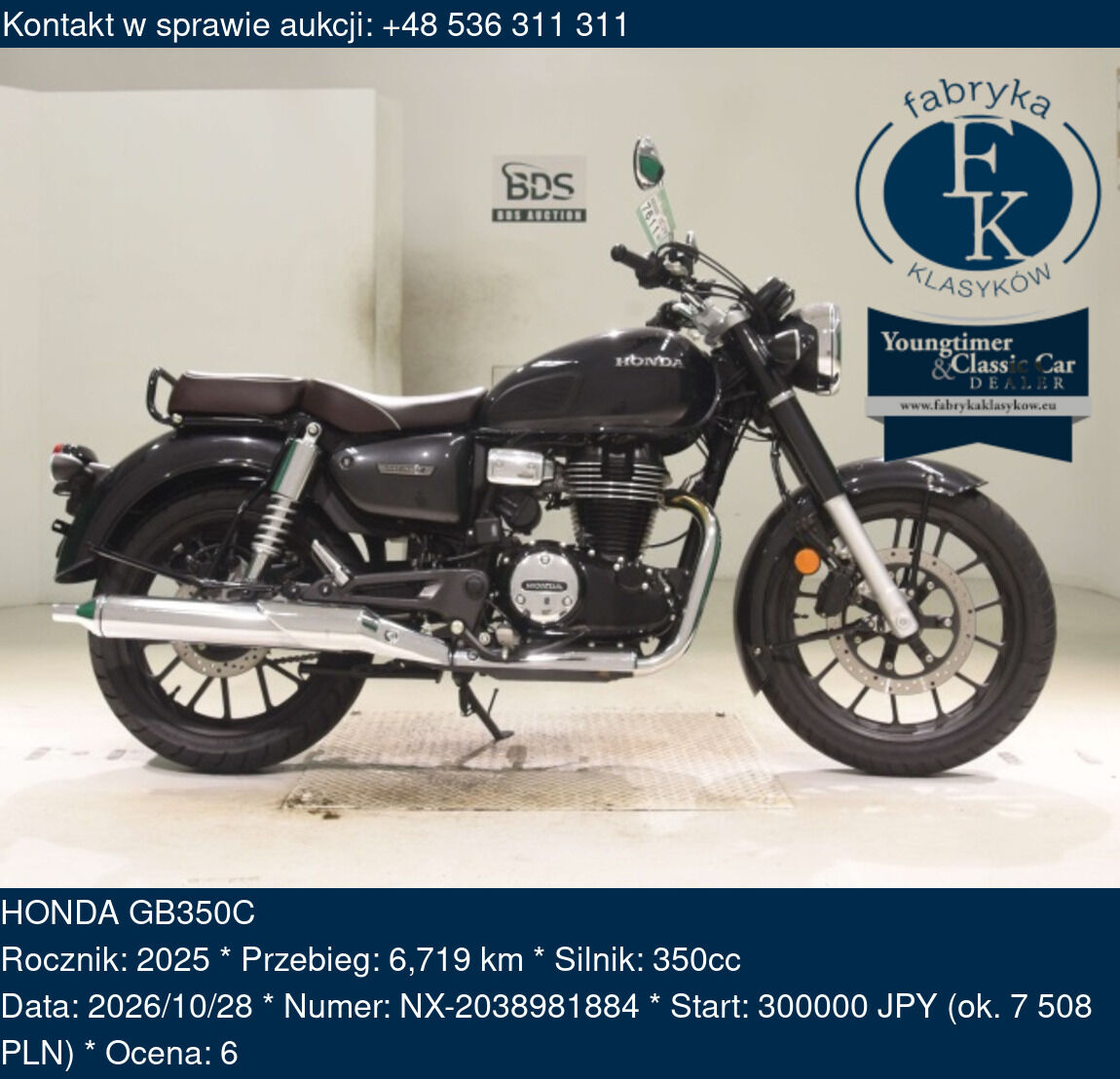 HONDA GB350C 2025 - zdjęcie 2