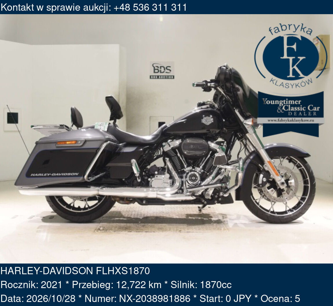 HARLEY-DAVIDSON FLHXS1870 2021 - zdjęcie 2