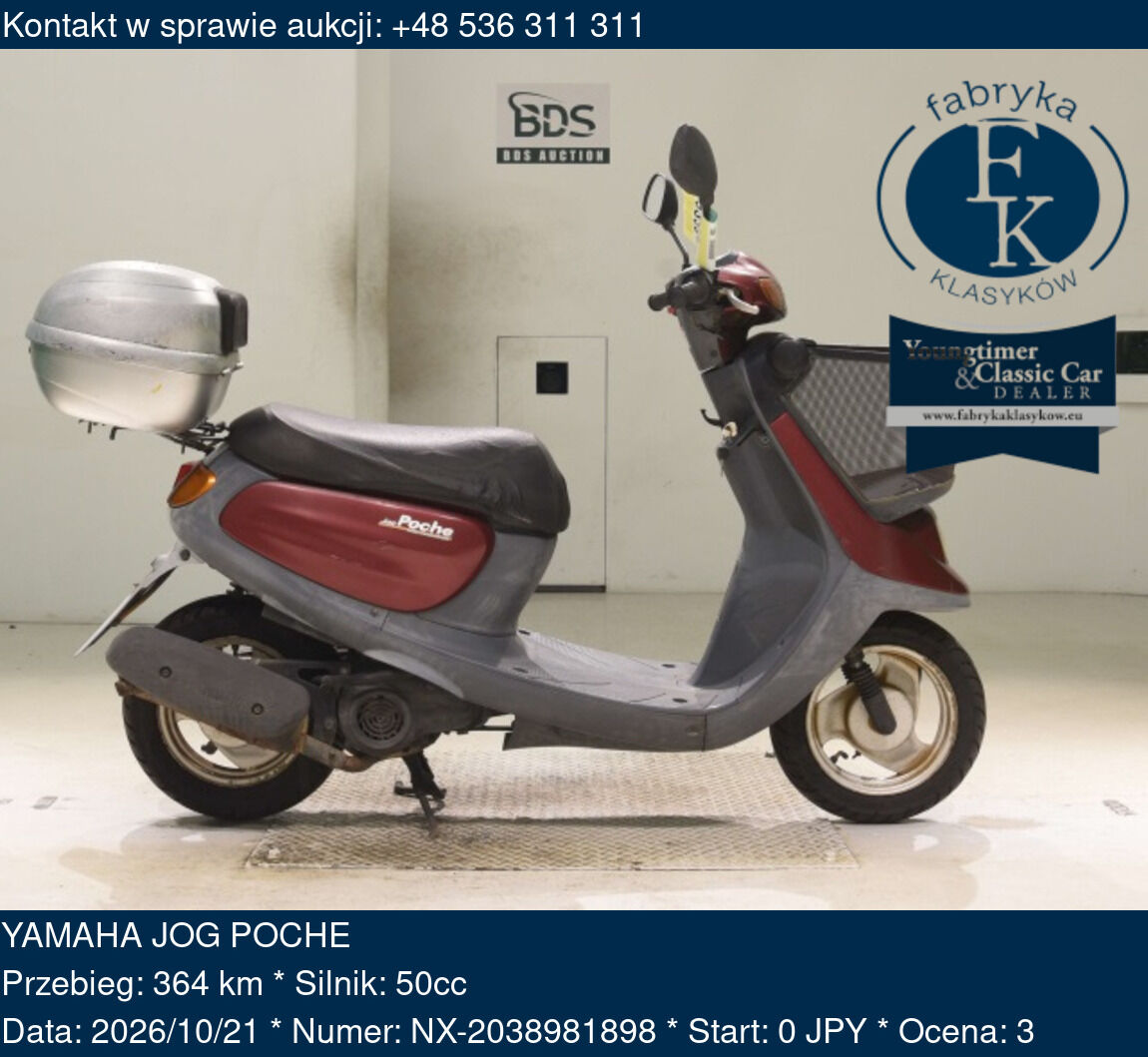 YAMAHA JOG POCHE  - zdjęcie 2