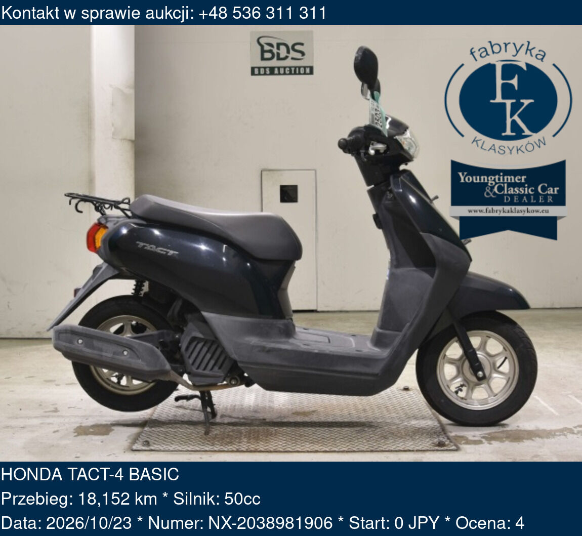 HONDA TACT-4 BASIC - zdjęcie 2