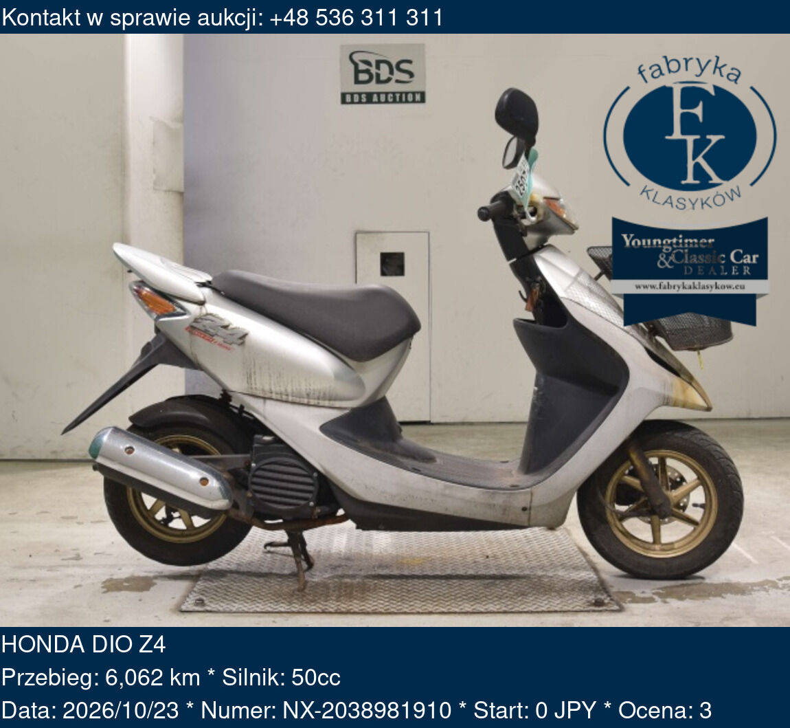 HONDA DIO Z4  - zdjęcie 2