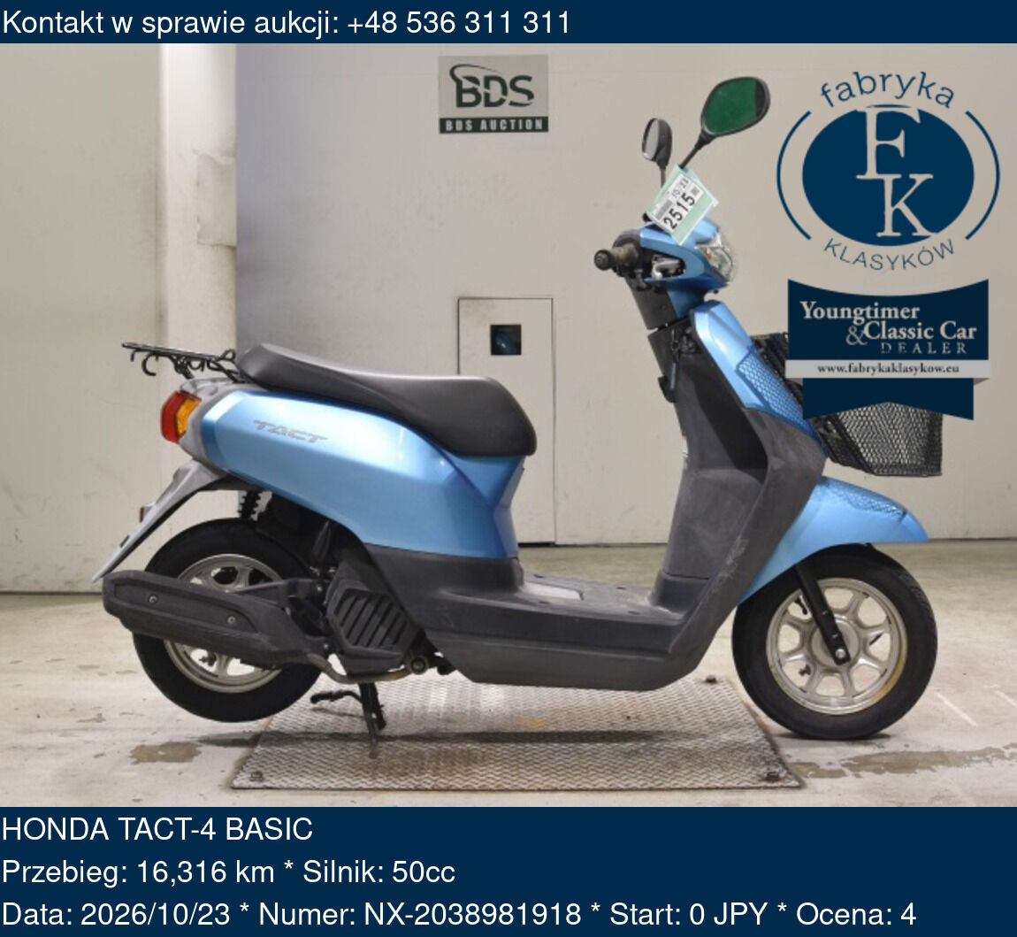 HONDA TACT-4 BASIC  - zdjęcie 2