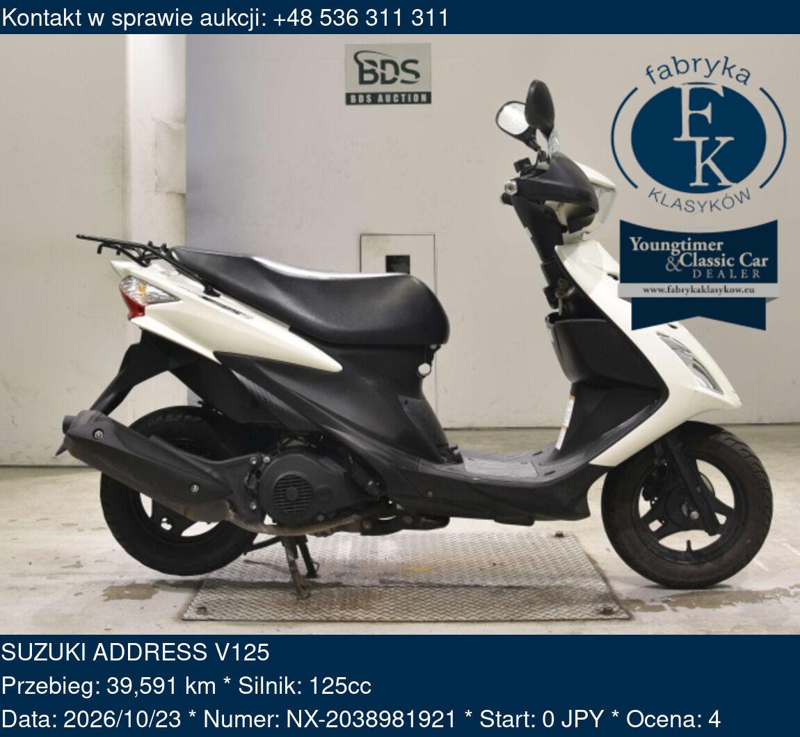 SUZUKI ADDRESS V125  - zdjęcie 2
