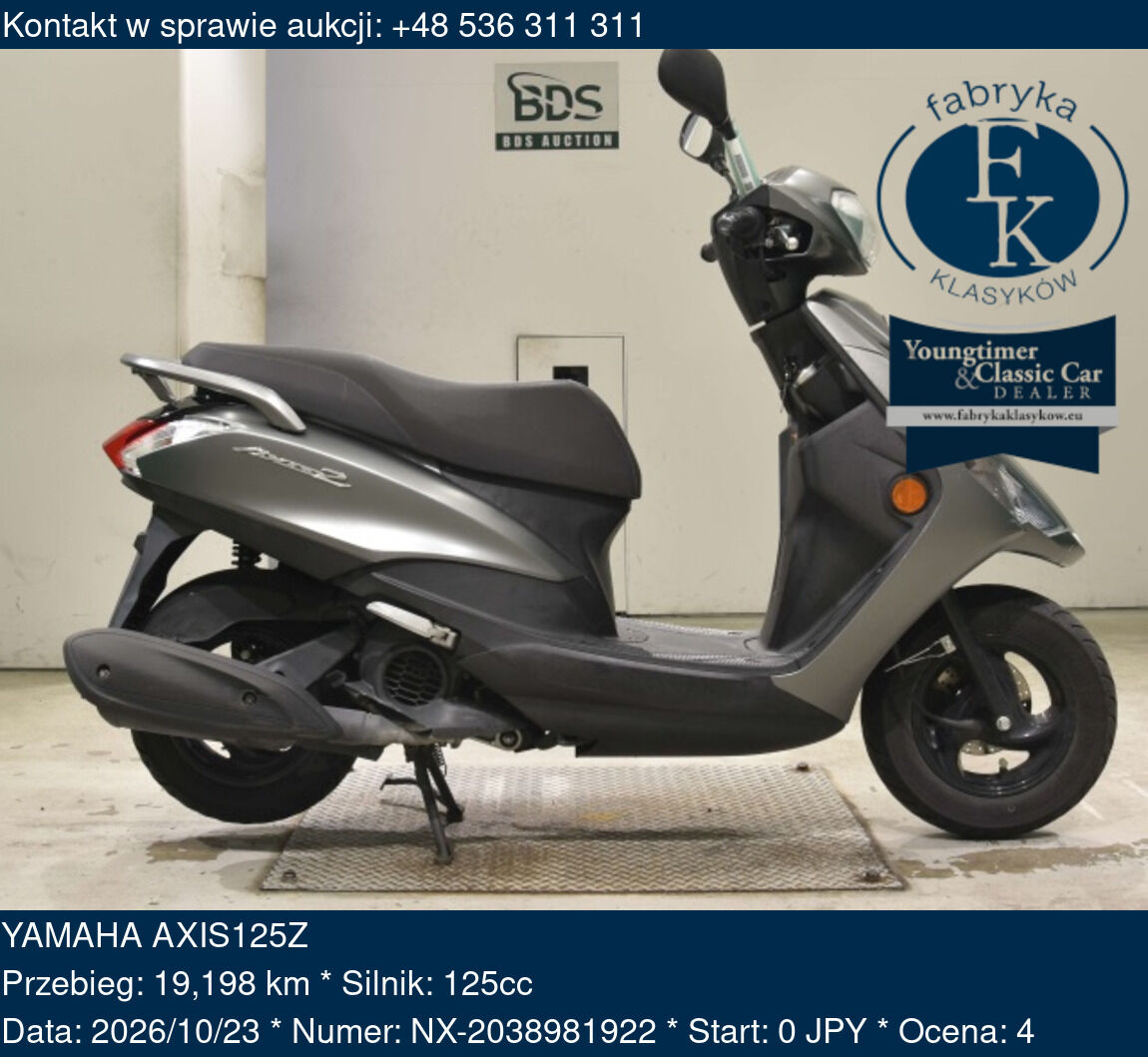 YAMAHA AXIS125Z  - zdjęcie 2