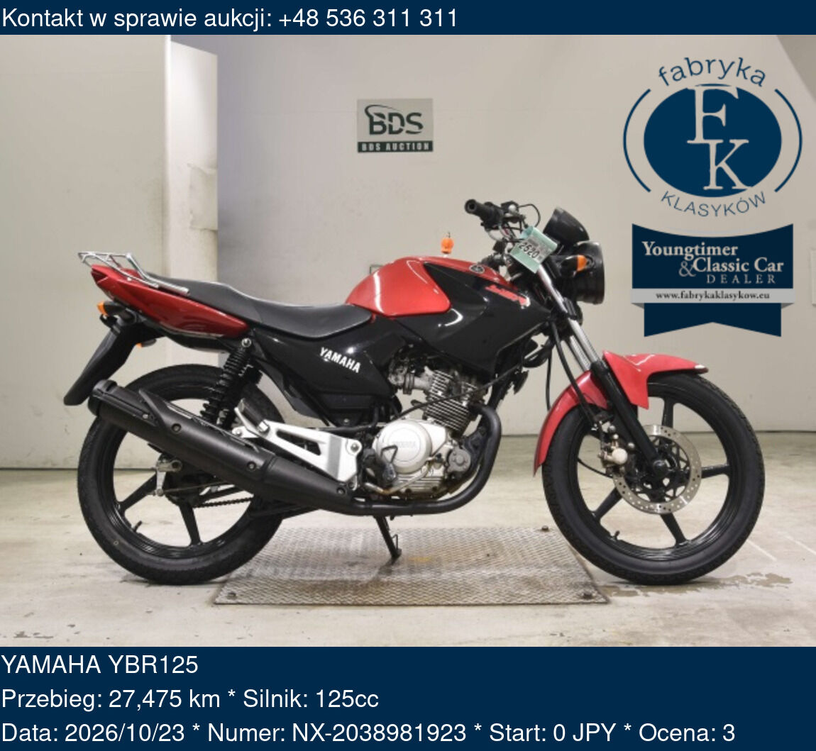 YAMAHA YBR125  - zdjęcie 2