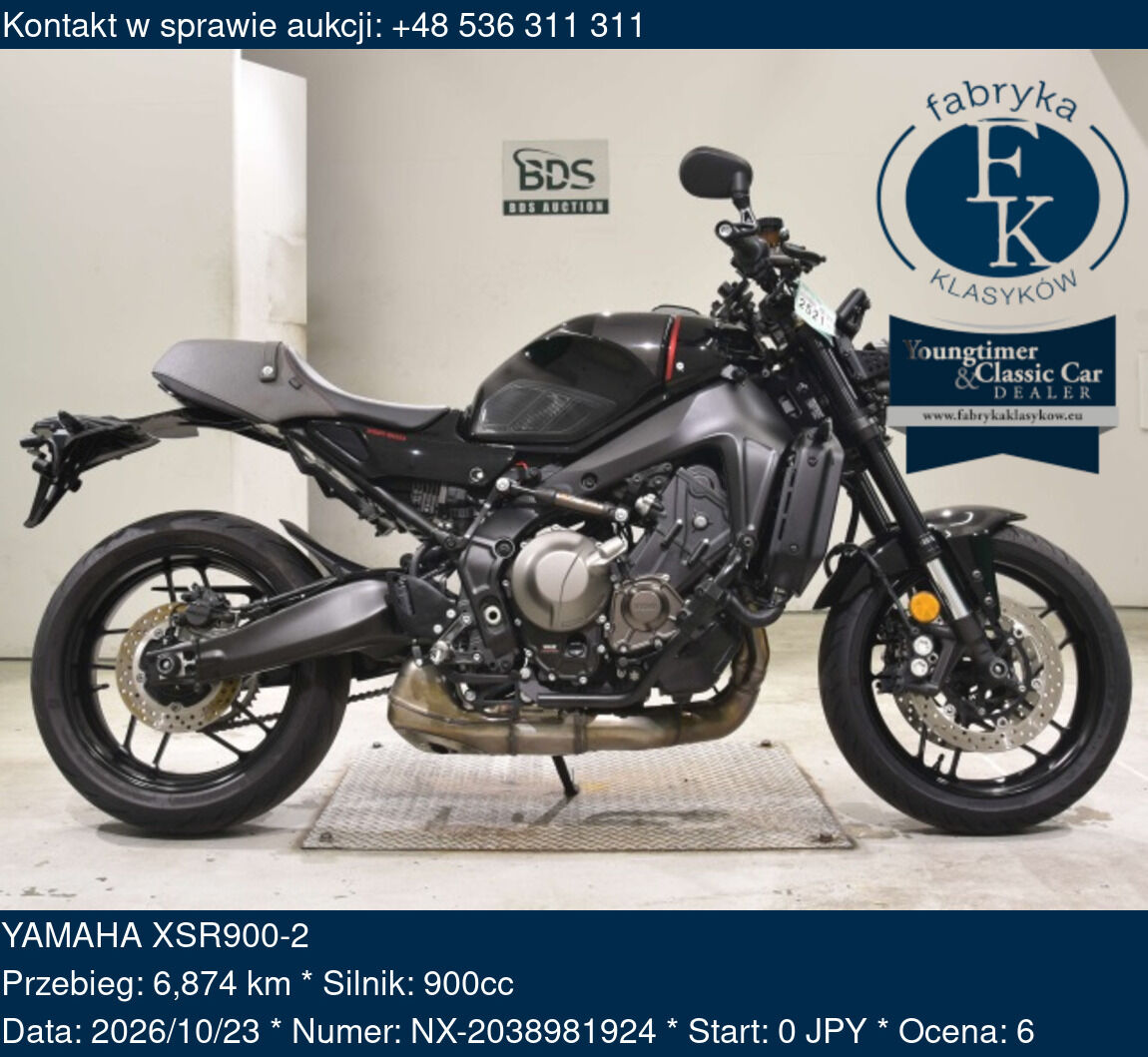 YAMAHA XSR900-2  - zdjęcie 2