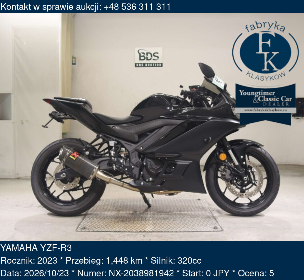 YAMAHA YZF-R3 2023 - zdjęcie 2