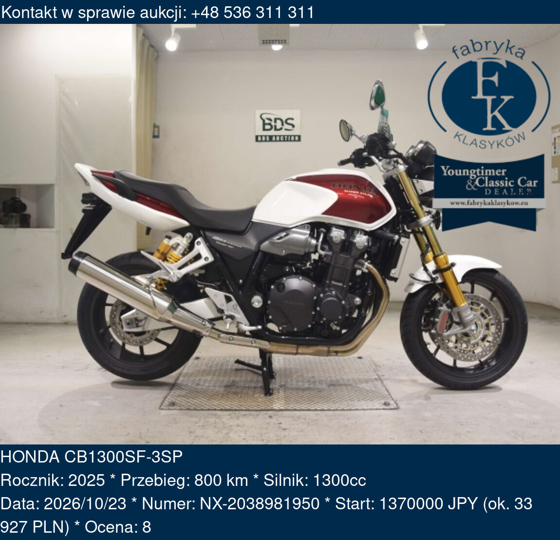 HONDA CB1300SF-3SP 2025 - zdjęcie 2