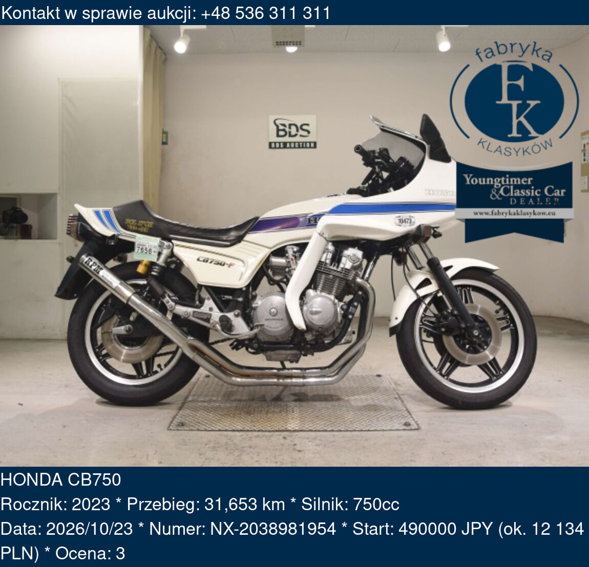HONDA CB750 2023 - zdjęcie 2