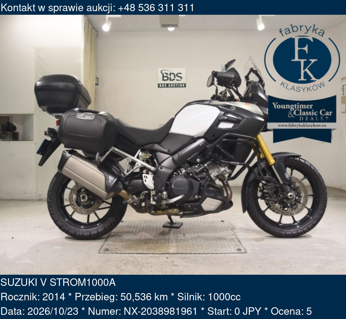 SUZUKI V STROM1000A 2014 - zdjęcie 2