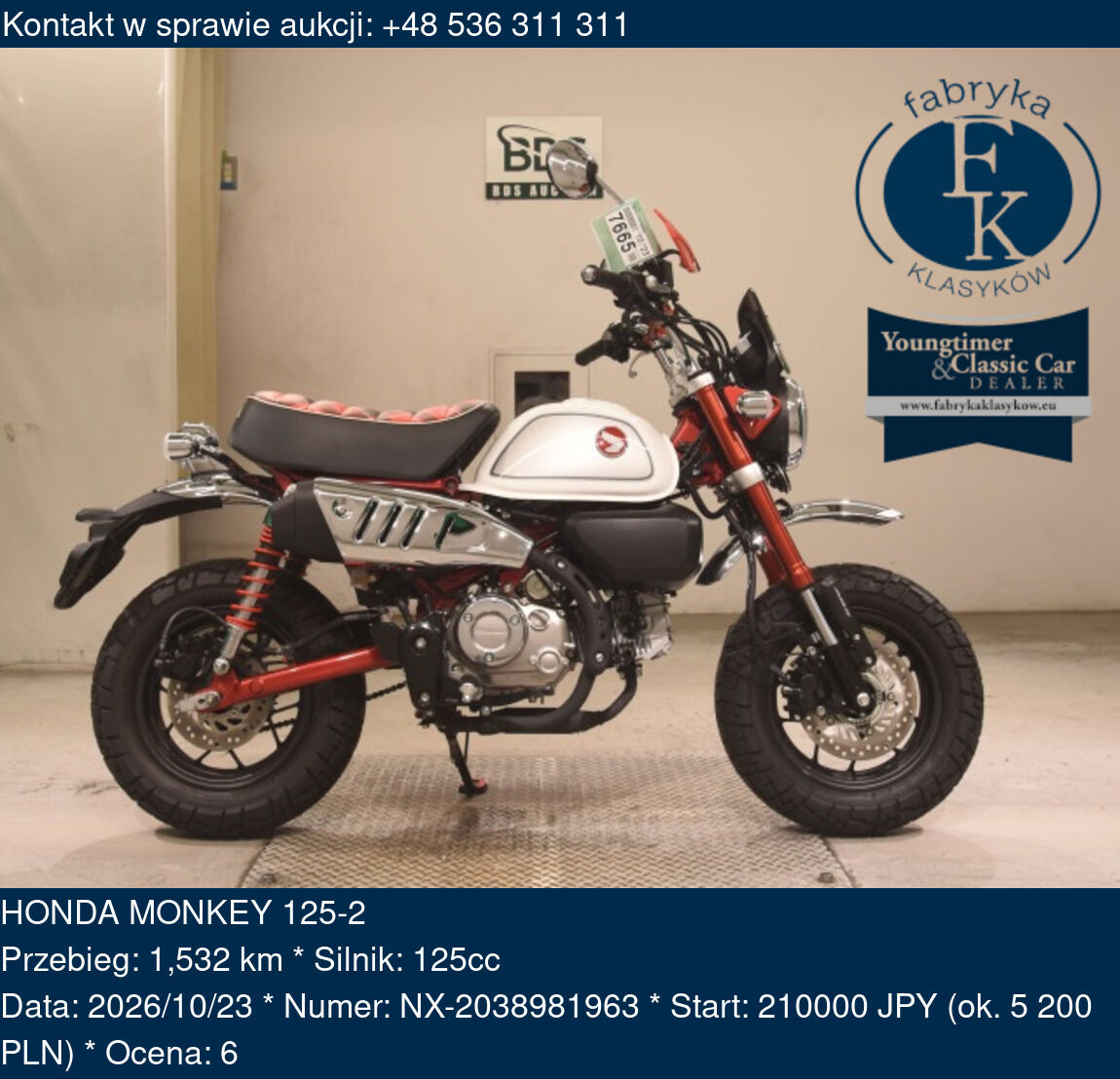HONDA MONKEY 125-2  - zdjęcie 2