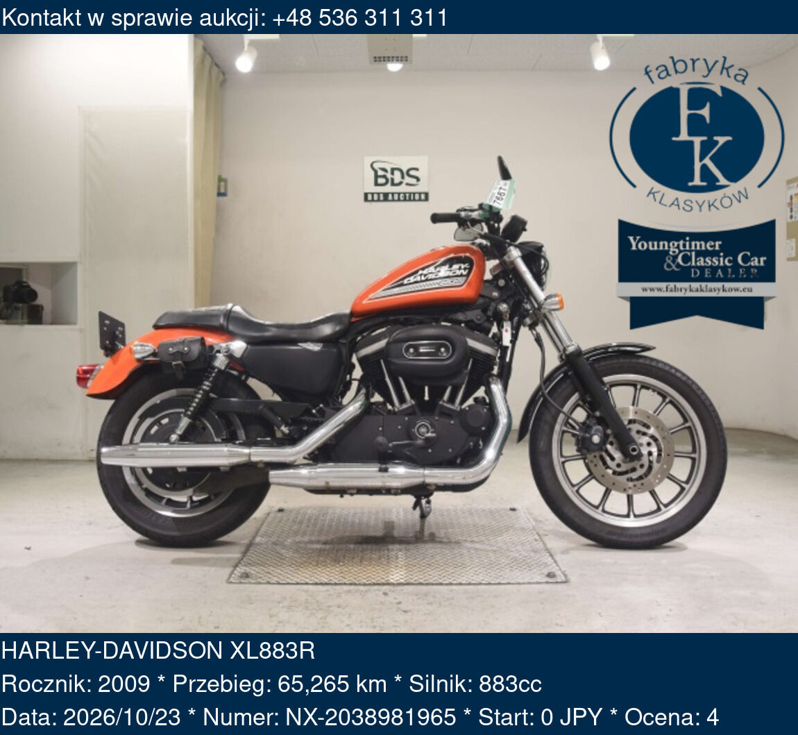 HARLEY-DAVIDSON XL883R 2009 - zdjęcie 2