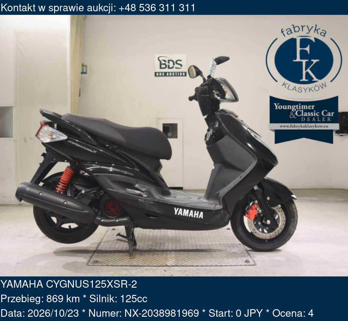 YAMAHA CYGNUS125XSR-2 - zdjęcie 2