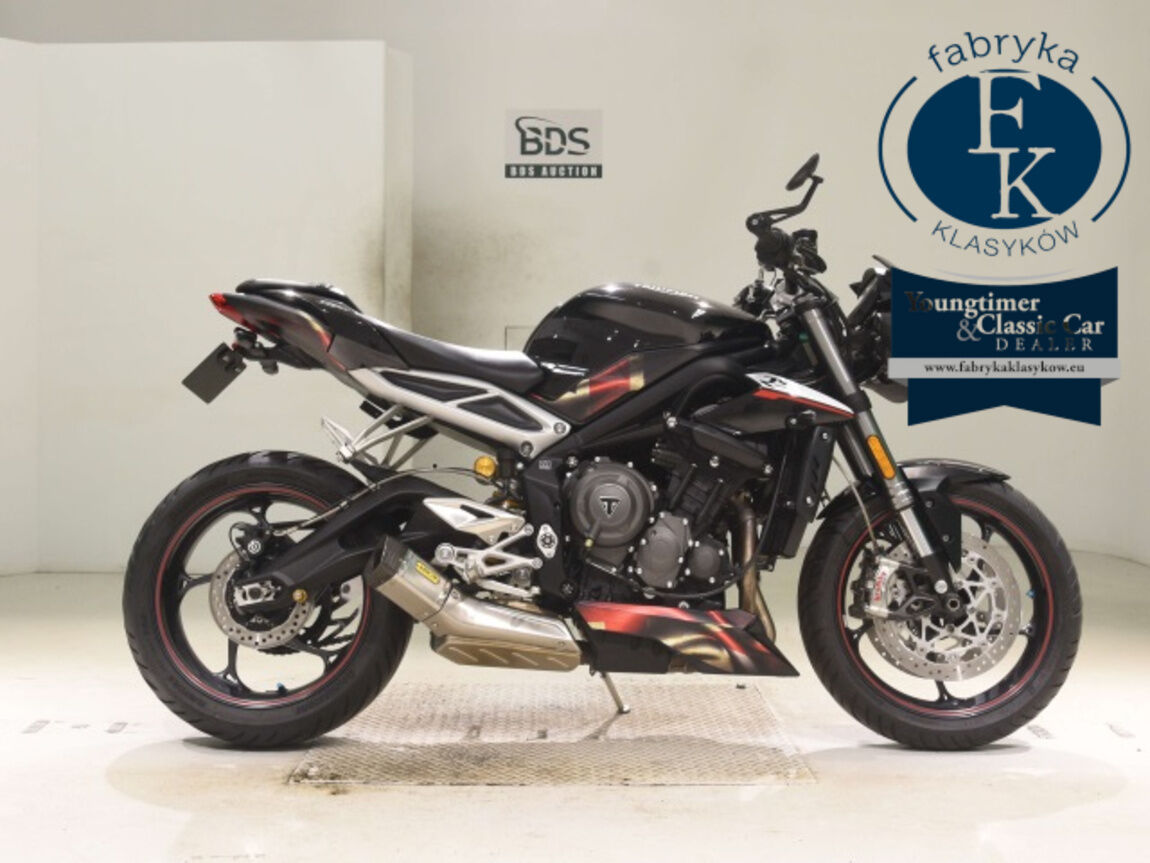 TRIUMPH STREET TRIPLE RS 2019 - aukcja, lot NX-2038981986