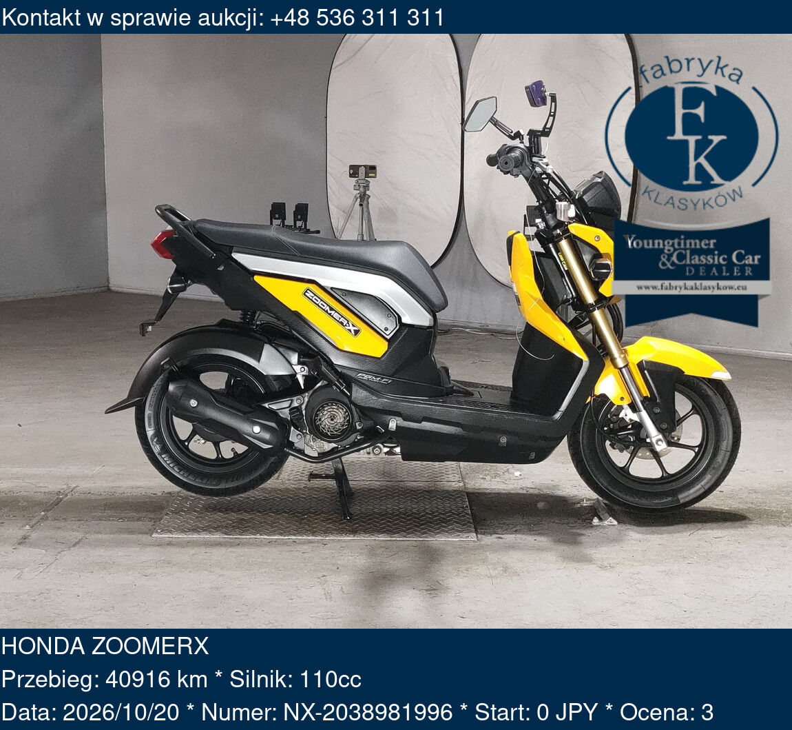 HONDA ZOOMERX  - zdjęcie 2