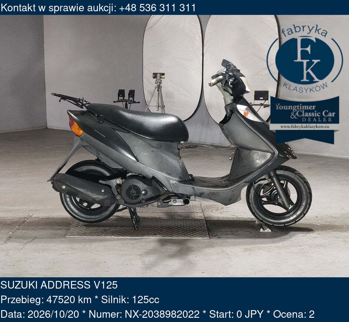 SUZUKI ADDRESS V125  - zdjęcie 2