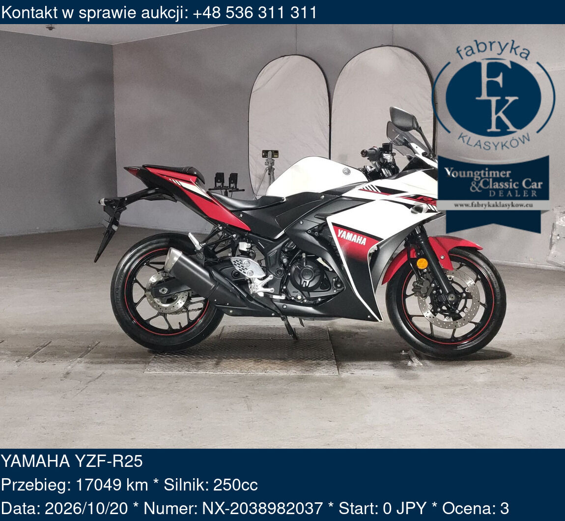 YAMAHA YZF-R25  - zdjęcie 2