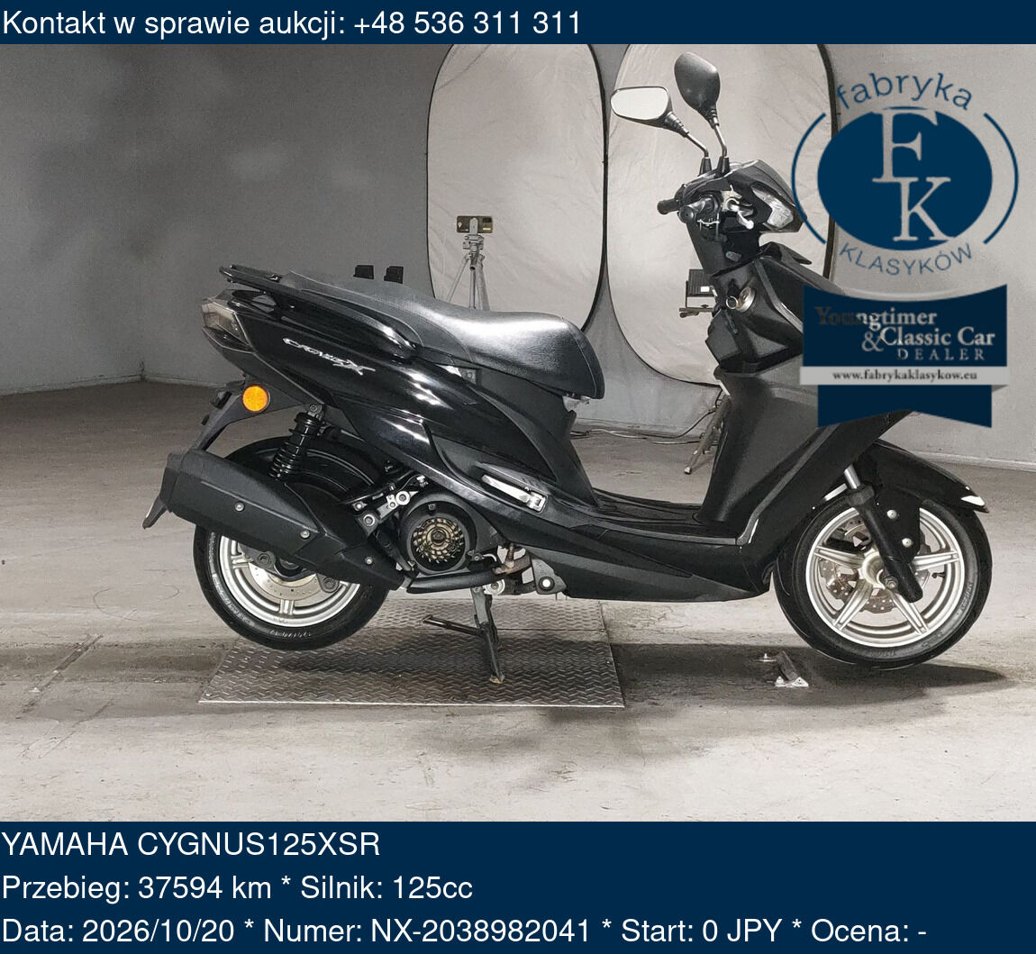 YAMAHA CYGNUS125XSR  - zdjęcie 2
