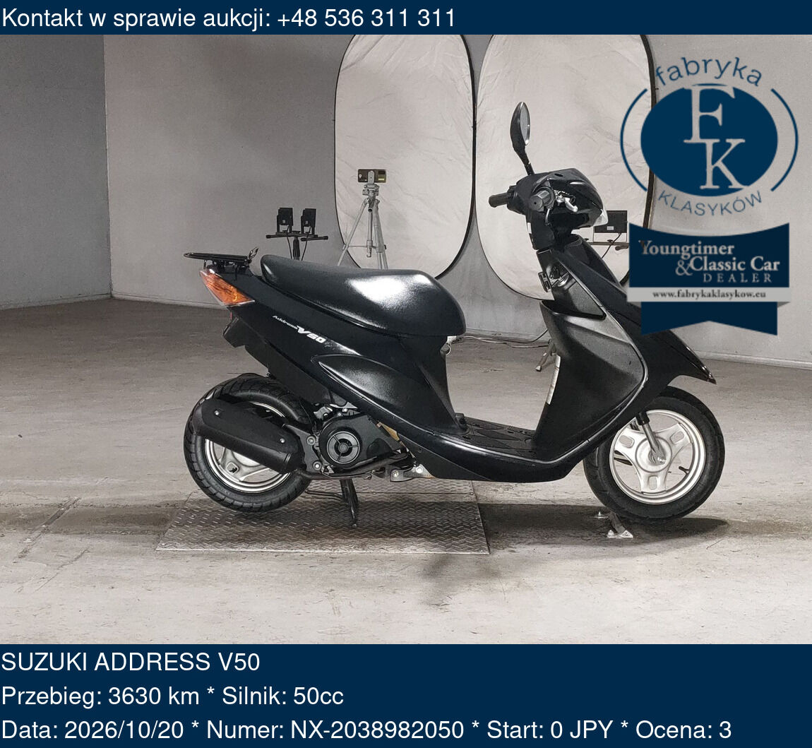 SUZUKI ADDRESS V50  - zdjęcie 2