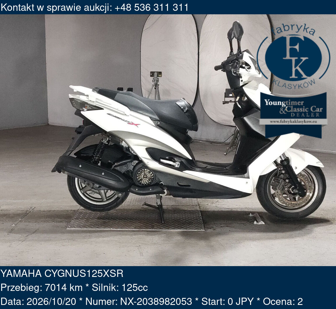 YAMAHA CYGNUS125XSR  - zdjęcie 2